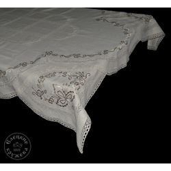 Елецкие кружева / Yelets lace / Table set "Tablecloth and napkins"