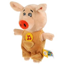 Мульти-Пульти / Multi-Multi / Sounded soft toy "Orange cow. Kolya's piglet"