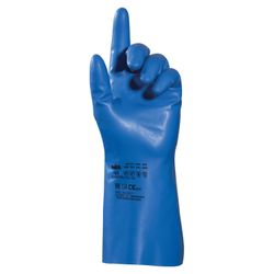 MAPA / Nitrile gloves Optinit / Ultranitril 472, size 8 (M), blue, SET of 10 pairs
