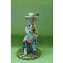 Ярославская майолика / Statuettes "Shepherd boy"