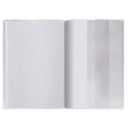 Cover PVC for books A4, contour maps, atlases, PYTHAGORAS, universal, 120 microns, 292х560 mm