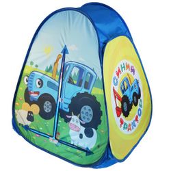 Играем вместе / Let's play together / Children's play tent "Blue Tractor"