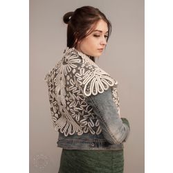 Елецкие кружева / Yelets lace / Women's vest, lace