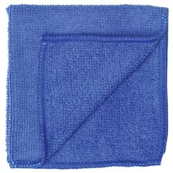 ЛЮБАША / Universal napkin ECONOMY microfiber, 30x30 cm, blue