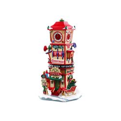 Clock tower 'Christmas is coming!', 26.6х14х12.2 cm, LEMAX