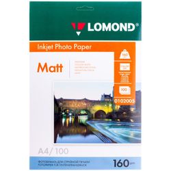 Lomond / A4 Inkjet Photo Paper 100 Sheets