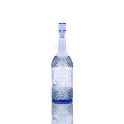 Гусевской Хрустальный завод / Crystal bottle "Deer hunting" with cork