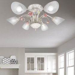 ПЕТРАСВЕТ / PETRASVET / Ceiling chandelier S2293-6, 6xE14 max. 60W