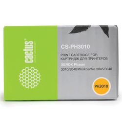 CACTUS / Laser (CS-PH3010) para XEROX Phaser 3010 / WC3045, preto, recurso 1000 páginas.
