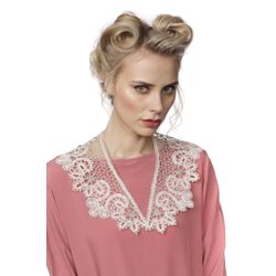 Openwork lace collar No. 52