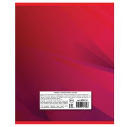 ОФИСМАГ / Carnet A5, 48 sh., Cage, couverture carton, OFFICE / 10 pcs.