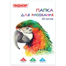 Big A3, 40 sheets, 120 g/m2, PIFAGOR, 297x420 mm, Parrot