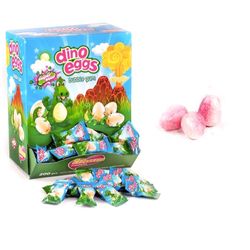 Конфитрейд / Confetto di gomma da masticare "DINO EGGS" (uovo di dinosauro) 1kor * 6bl * 200pz, 3,5 gr.