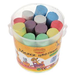 MultiArt / Colored crayons "Orange cow"