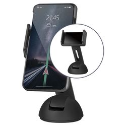 DEFENDER / Universal car holder CH-109, clip 55-85 mm, for glass