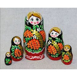 Matryoshka "Uralochka" 5 dolls