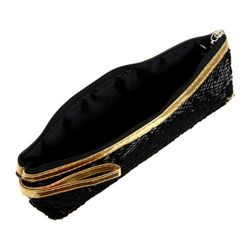 Сималенд / Pencil case for school with a zipper "Sequins"