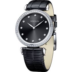 SOKOLOV / Perfection Russian Silver Watch 106.30.00.001.07.01.2