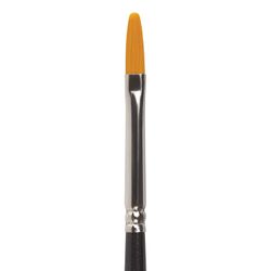 Brush art is a professional ART BRAUBERG "CLASSIC", synthetic hard, oval, No. 4, long handle
