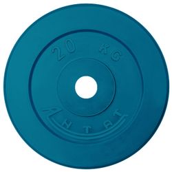 Disk Antat 20 kg training rubber black