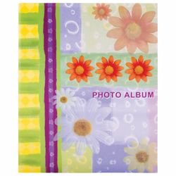 BRAUBERG photo album for 200 photos 10x15 cm, hard cover, "Mood", multi-colored