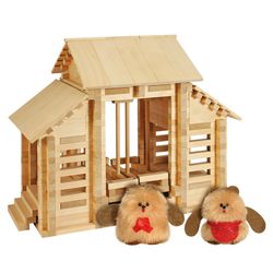 Пелси / Construction set "Forest swing with a ropeway with dolls", 343 elements