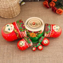 Сималенд / Matryoshka "Dahlias", 7 dolls