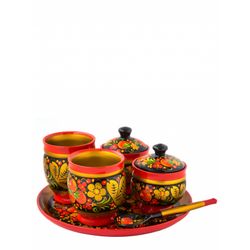 Золотая Хохлома / Cookware set, 6 pieces