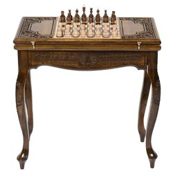 GamesDealer / Card table Backgammon + Chess, Haleyan
