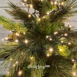 Kaemingk / Christmas tree tiered garland 180 cm Easy Light - Lumineo Snake, 540 warm white LED, green PVC, dimmer, IP44