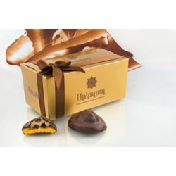 Dried peach with walnut in chocolate, 210 g
