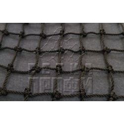 Sports fencing grid nodal 40 × 40 mm ∅3.5 mm green, black