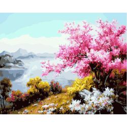 Опт-картина / Painting by numbers 40x50 Spring Coast