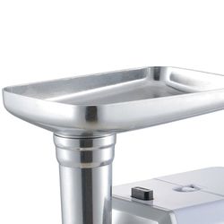 MEAT grinder NATIONAL NK-MG041, 2500 W, performance 2.7 kg/min, 1 nozzle, reverse, plastic, white