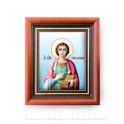 Ростовская финифть / Icon "Holy Great Martyr Panteleimon"