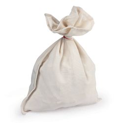 Bags for coins, set of 100 pcs., 230x340 mm, coarse calico fabric