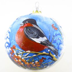 Бирюсинка / Christmas ball Winter Fantasy 100 mm