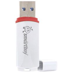 SMARTBUY / Flash Drive 8 GB, Crown, USB 2.0, white