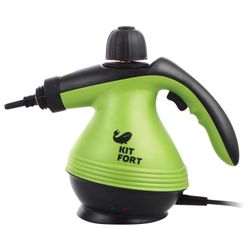 Steam cleaner KITFORT KT-906, 1200 watts, 3 bar, volume 0,3 l, green