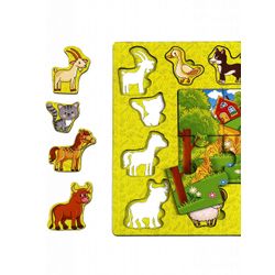 Woodlandtoys / Cornice-inserto "In fattoria"
