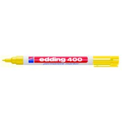 EDDING / एडिंग / परमानेंट मार्कर, गोल निब, 1 मिमी पीला