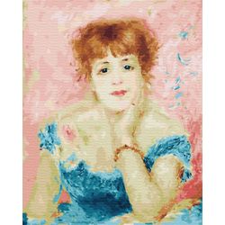 ВанГогВоМне / VanGogVoMne / Paint by number "Portrait of Jeanne Samary" 40x50 cm