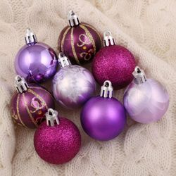 Зимнее волшебство / Set of balls "Nembus", d-4 cm, 25 pieces