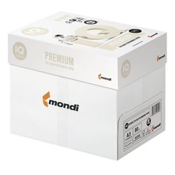 IQ / Kağıt PREMIUM BÜYÜK BOY (297x420 mm), A3, 80 g/m2, 500 yaprak, "A" sınıfı, Avusturya, beyazlık 170% (CIE)
