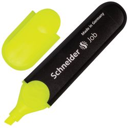 Highlighter SCHNEIDER (Germany) "Job", YELLOW, 1-5mm line