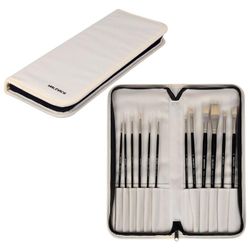 Малевичъ / A set of synthetic brushes "Titian", 12 pieces
