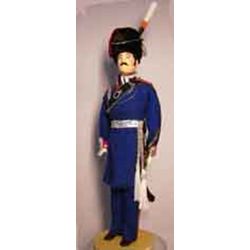Потешный промысел / Boneca de lembrança "General cossaco de uniforme militar, 1812"