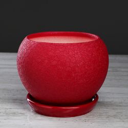 Керамика ручной работы / Flowerpot "Ball" 2l
