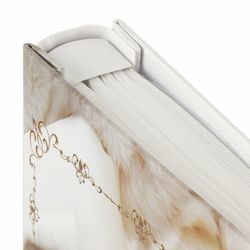 Photo album BRAUBERG "Wedding bouquet" for 200 photos 10x15 cm, hard cover, binding, box
