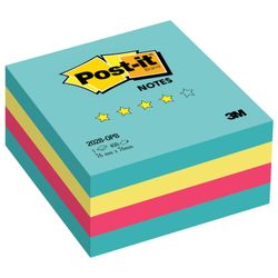 POST-IT / Self-adhesive block (sticker) ORIGINAL "Winter", 76x76 mm, 400 sheets, assorted